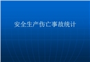 安全生產(chǎn)傷亡事故統(tǒng)計(jì)