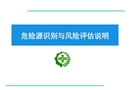 危險源識別與風(fēng)險評估說明